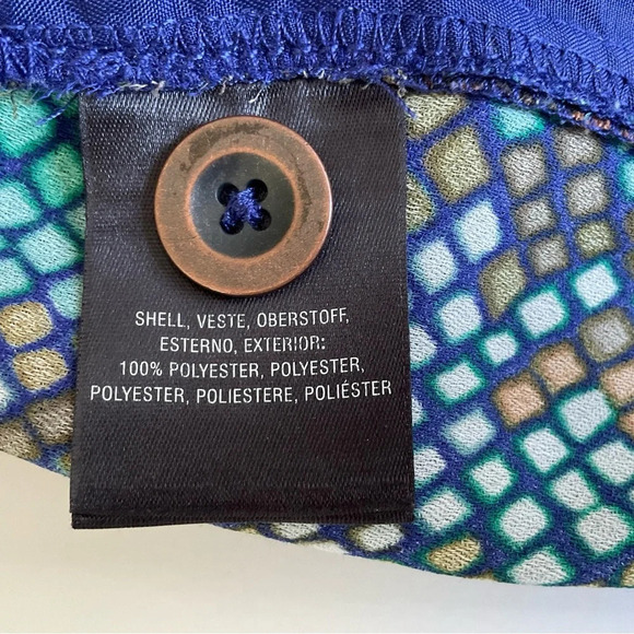 Anthropologie The Essential Culotte Sz 0 Wide Leg Cropped Snake Print Boho Retro - Picture 12 of 13